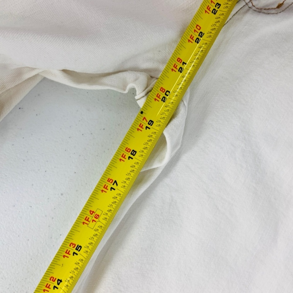 Fox White Women’s Jeans with Brown Pocket Accent - Picture 7 of 8